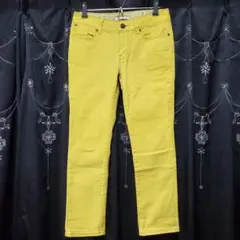 GAP　マスタード　デニム　パンツ