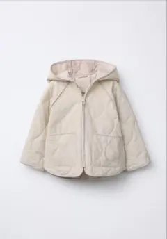 ZARA ウォーターレペレントパフジャケット