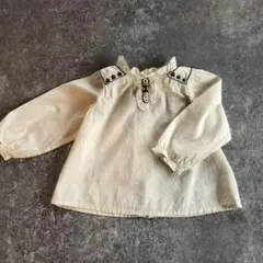 bonpoint  ボンポワン フリルブラウス  12m