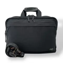 ポーター　2way ビジネスバッグ　ショルダーバッグ　A4可　ブラック　ナイロン