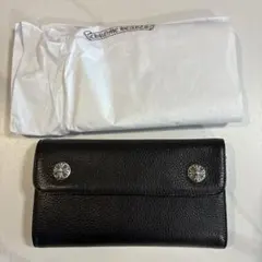 新品クロムハーツCHROME HEARTS WAVE ウェーブウォレット　長財布のサムネイル