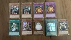 遊戯王　ゴールドレア9枚セット、死者蘇生、グレイモヤ、異次元の女戦士　他
