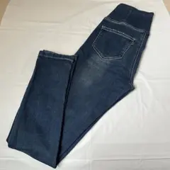 ハイウエスト スキニーデニム ダークブルー　GORGE