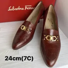 【美品】Salvatore Ferragamo フェラガモ パンプスのサムネイル