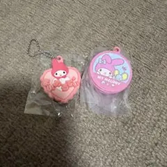 マイメロ　ガチャガチャ　2点セット