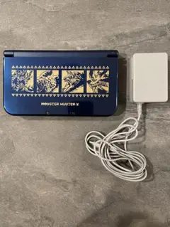 ニンテンドー 3DS LL 本体　モンスターハンター　クロス ブルー