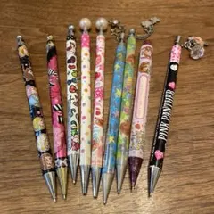 平成レトロファンシー　懐かし文具　シャープペンシル9本セット　平成女児