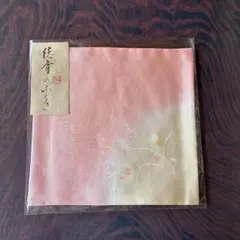 【帛紗5 友禅　草花文　桃花色】北村徳齋 帛紗5 友禅 草花文 桃花色】北村徳齋 - メルカリ