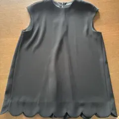 YOKO CHAN ノースリーブ トップス ブラック　サイズ36