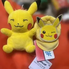 포켓몬 피카츄 봉제인형 & 파우치 세트