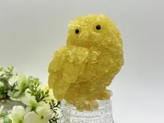 白水晶のふくろうさん形オルゴナイト☆ - メルカリ