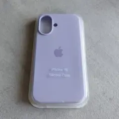 iPhone16 シリコンケース　パープル
