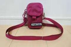 ポーター CASPERキャスパー マゼンタ ショルダーバッグ 882-07592