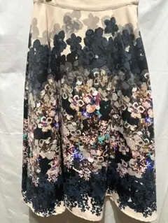 花柄フレアスカートのサムネイル
