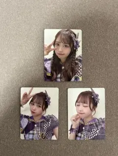 【みるくてぃ様限定】仲川瑠夏　トレカ3枚セット