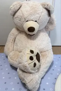 コストコ　くまぬいぐるみ135㎝　ホワイトのサムネイル