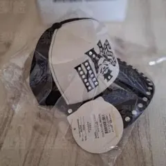 SEE NO EVIL スタッズメッシュキャップ 黒