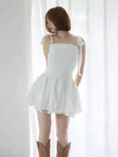 tulle tiered tunic camisole bibiy チュール - メルカリ