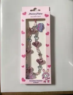 ベリエちゃん スキニーディップ ビーズフォンストラップ スマホ メゾピアノ