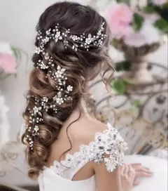 シルバーアクセサリー　ヘアコーム　ティアラ