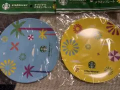 Starbucks オリジナル メラミンプレート 2枚セットのサムネイル