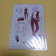 文豪ストレイドッグス 中原中也 フィギュア購入特典 設定イラスト