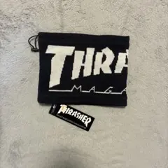 タグ付き　新品未着用品　THRASHER ネックウォーマー ネイビー　紺色