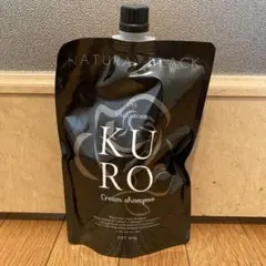 KURO クリームシャンプー ナチュラルブラック 400g - メルカリ