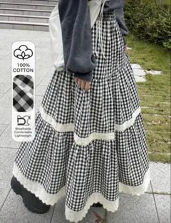 FRIFUL チェックスカートのサムネイル