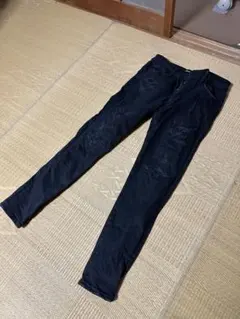 AZUL BY MOUSSY ダメージジーンズ ブラック Sサイズ
