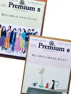 【2冊】&Premium アンド プレミアム　2025年6月号、5月号
