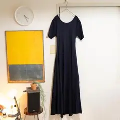 【美品】Stylevoice for xxx／バックリボンカットロングワンピース