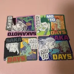 サカモトデイズ　ダイカットステッカーコレクション