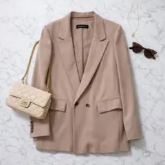 Green Label Relaxing テーラードジャケット ベージュ