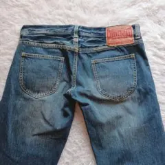 アーカイブ　平成　ギャル　鬼フェード　デニム　デカzip　ダボ　y2k グランジ