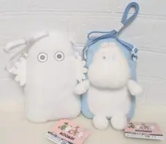 ムーミン　ぬいぐるみポシェット　2種セット