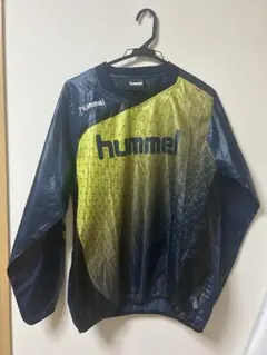 hummel 長袖ピステ L ネイビー/イエロー