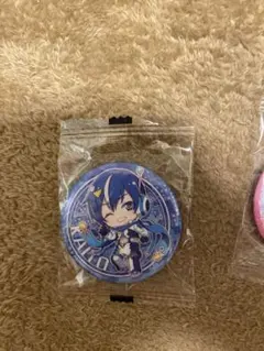 初音ミクあそーと　KAITO 缶バッジ￼
