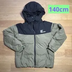 GU 140cm 中綿コート フード付き （取り外し可）