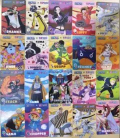 【全20種＆アクリルチャーム付き！】ワンピース×サーティワンコラボカード