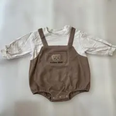ロンパース 70 くま