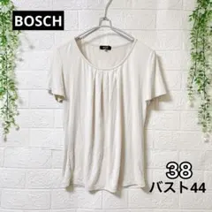 BOSCH ボッシュ タックカットソー 半袖 ライトベージュ M 38 インナーのサムネイル
