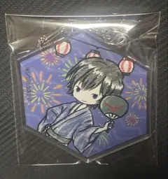 激レア　コードギアス　浴衣姿 花火　ルルーシュ　アクリルキーホルダー 六角形 激レア コードギアス 浴衣姿 花火 ルルーシュ アクリルキーホルダー 六