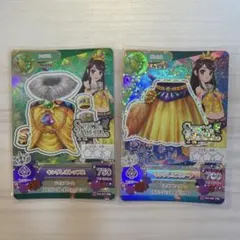 アイカツカード キングレオトップス キングレオスカート 紫吹蘭