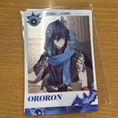 スシロー×原神　オロルン メタリックカード　コード未使用