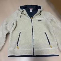 L.L.Bean フリースジャケット アイボリー LG-REG エルエルビーン