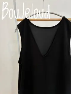 BouJeloud 異素材切り替えワンピース