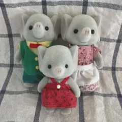 【新品】激レア 海外版 シルバニアファミリー ゾウファミリー