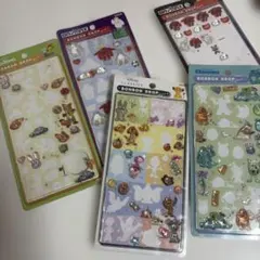 ボンボンドロップシール ディズニー サンスター文具 묶음 판매 おすそ分け