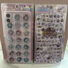 【24時間以内発送】おはじきシール もちもちパンダ ジュエルプチドロップ　セット